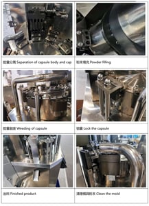 Automatic Capsule Filling Machine NJP-400c 