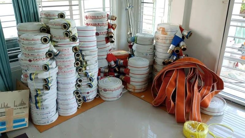 เครื่องดับเพลิงและอุปกรณ์ดับเพลิงญี่ปุ่น เครื่องดับเพลิงและอุปกรณ์ดับเพลิงญี่ปุ่น