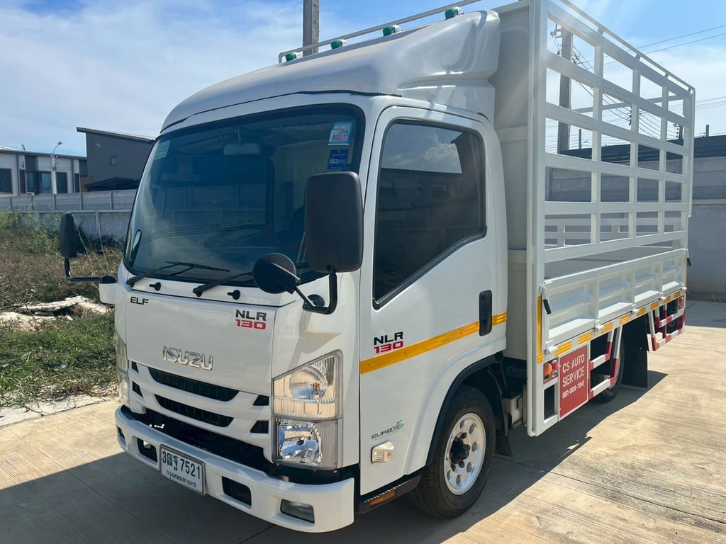ISUZU NLR 130แรงม้า รถบรรทุก 4ล้อ กระบะคอกสูง ปี2021 ISUZU NLR 130แรงม้า รถบรรทุก 4ล้อ กระบะคอกสูง ปี2021