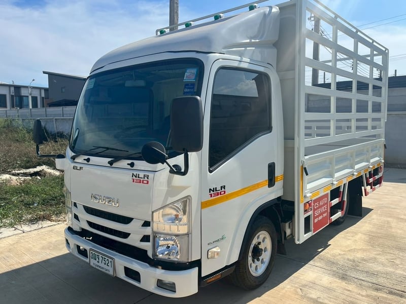 ISUZU NLR 130แรงม้า รถบรรทุก 4ล้อ กระบะคอกสูง ปี2021