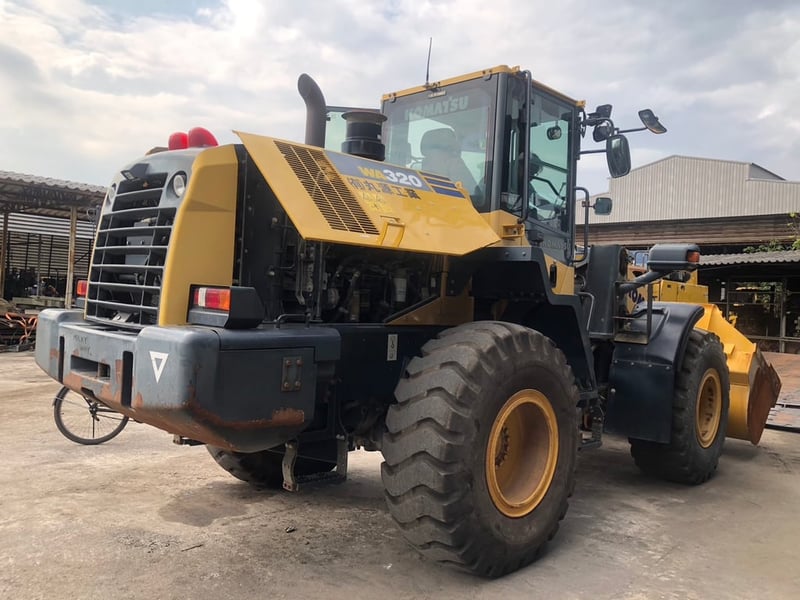 รถตัก Komatsu WA320-7-8XXXX มาใหม่ หล่อมากกก รถตัก Komatsu WA320-7-8XXXX มาใหม่ หล่อมากกก