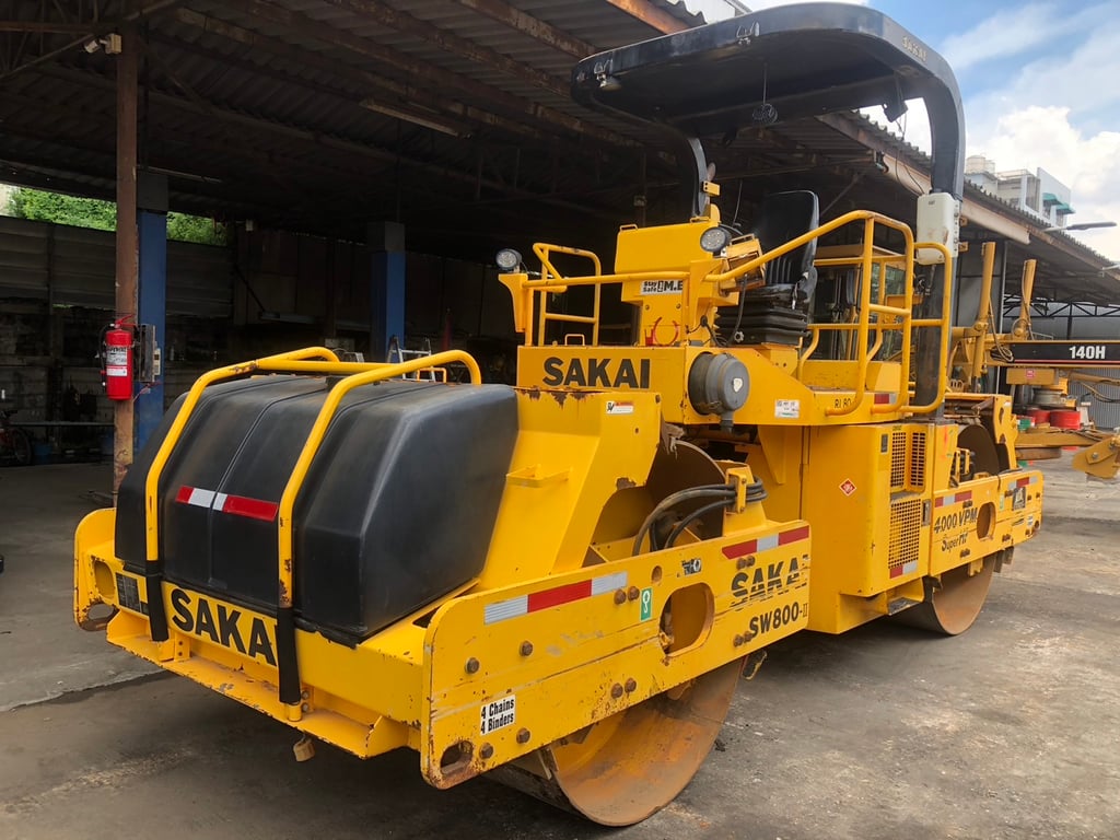 รถบด SAKAI SW800-II สภาพสวย มาใหม่