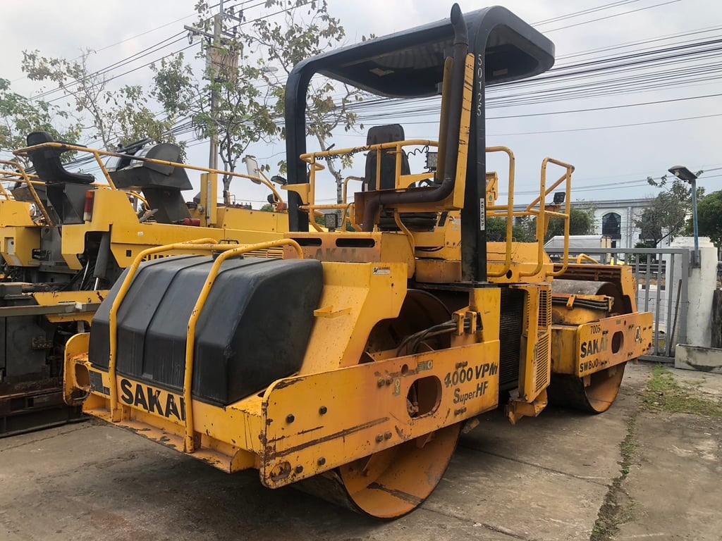 รถบดสั่นสะเทือน 10 ตัน SAKAI SW800-II-VSW25-XXX25C ปี 2010 เครื่องด้อยซ์ 