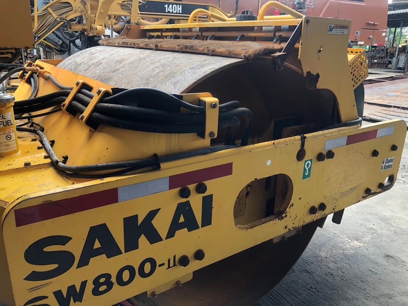 รถบด SAKAI SW800-II-VSW25-5XXXX สภาพสวย มาใหม่ รถบด SAKAI SW800-II-VSW25-5XXXX สภาพสวย มาใหม่