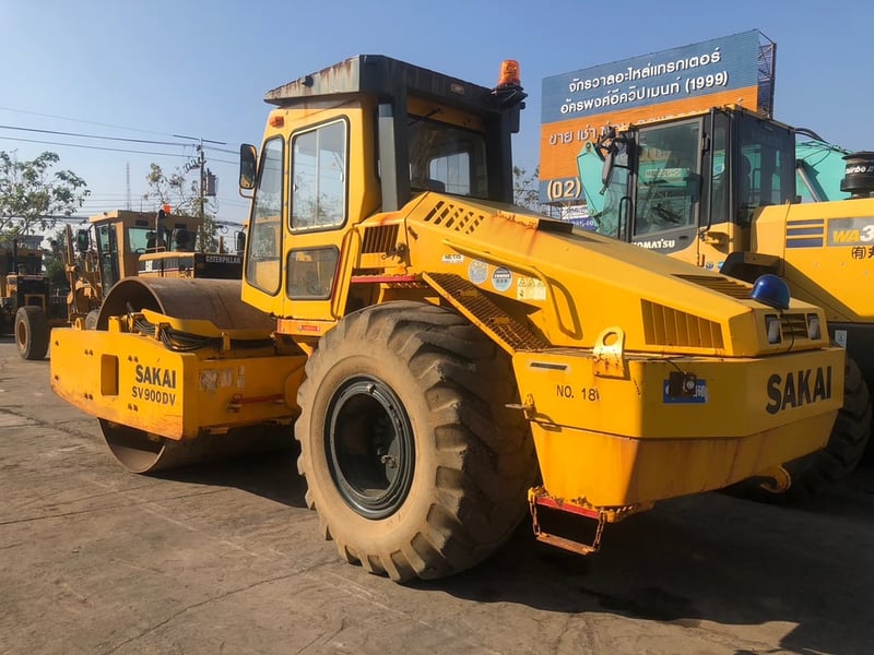 รถบด 20 ตัน Sakai SV900DV-1XXXX เครื่อง ISUZU แรงพร้อมใช้งาน