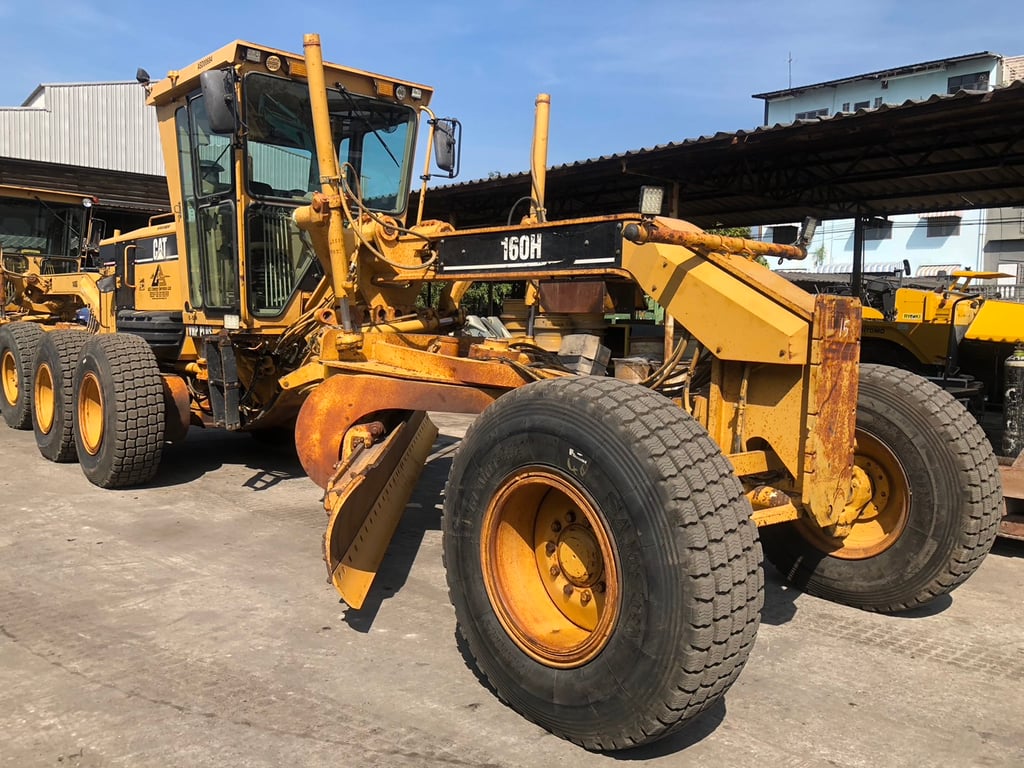 รถเกรด Cat160H-ASD-XXX84 แรงดี ชั่วโมงน้อย