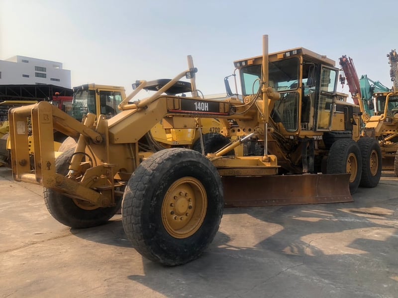 รถเกรด Cat140H-APM-XXX21 แรงดี เครื่องแห้ง