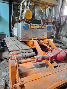 รถตีดิน พร้อมเทลเลอร์ 6 ล้อ