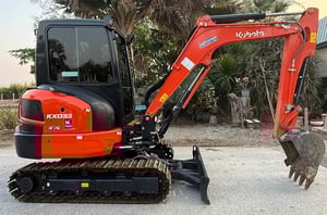 Kubota Kx033 ปี68 มือเดียวป้ายแดง 