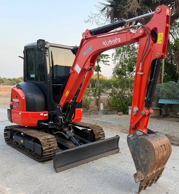 Kubota Kx033 ปี68 มือเดียวป้ายแดง 