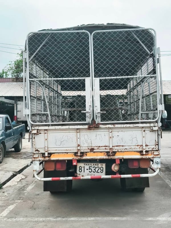 TOYOTA BU141-9001263 รถบรรทุก 6ล้อ กระบะคอกสูง ปี2017