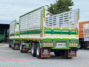 HINO FM 344แรงม้า รถบรรทุก 10ล้อ พ่วงแม่ลูก ปี2015