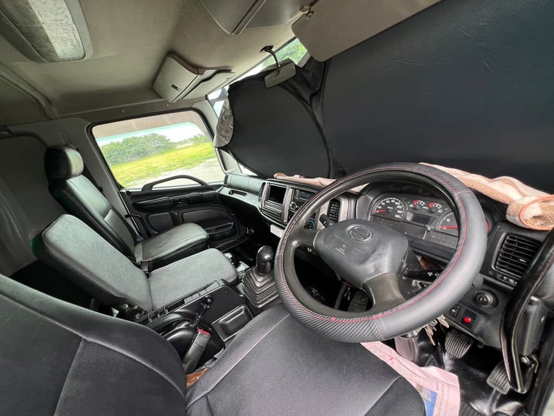 HINO FM 344แรงม้า รถบรรทุก 10ล้อ พ่วงแม่ลูก ปี2015