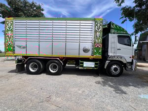 HINO victor FM1A  344แรงม้า รถบรรทุก 10ล้อ ดั้มพ์ ปี 61