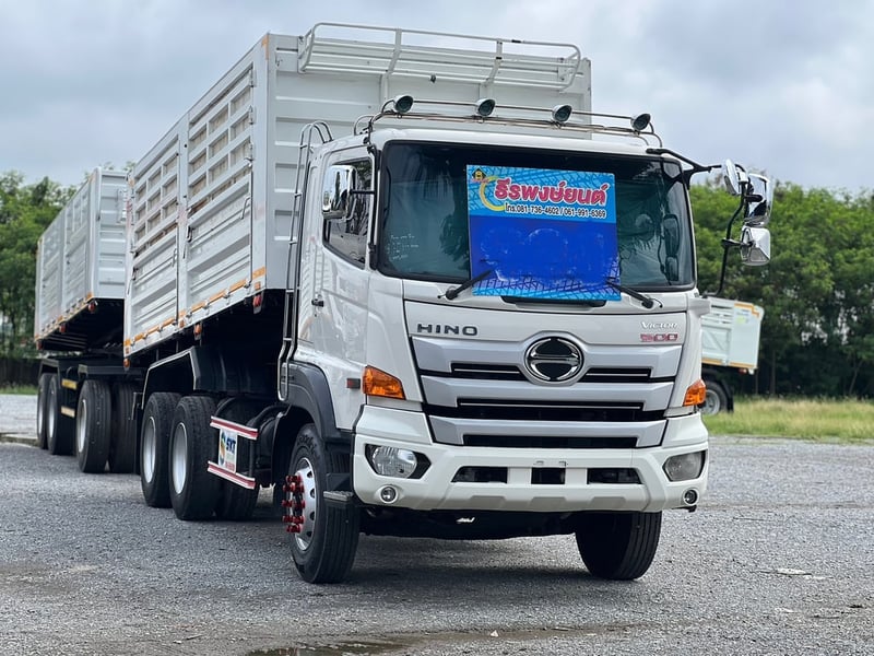 HINO FM 344แรงม้า รถบรรทุก 10ล้อ ดั้มพ์ ปี2018