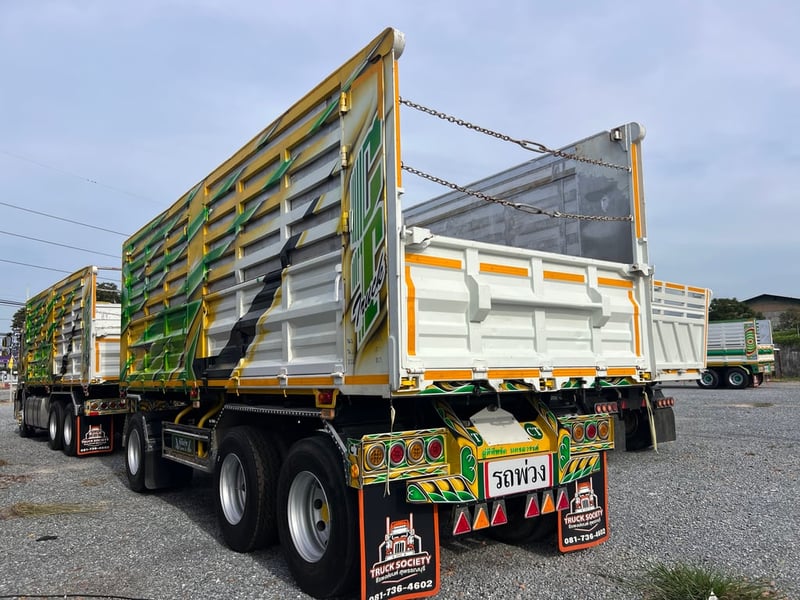 ISUZU FXZ 360แรงม้า รถบรรทุก 10ล้อ พ่วงแม่ลูก ปี2021