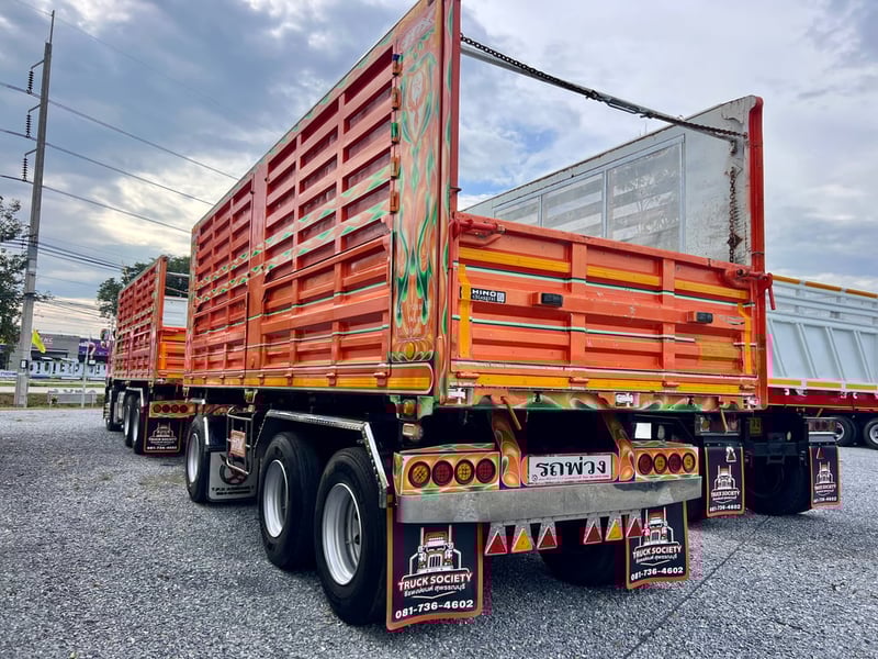 HINO FM 344แรงม้า รถบรรทุก 10ล้อ พ่วงแม่ลูก ปี2021