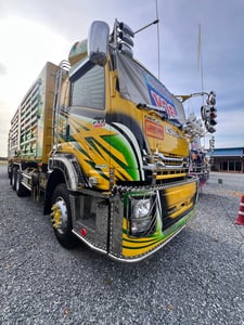 ISUZU FXZ 360แรงม้า รถบรรทุก 10ล้อ พ่วงแม่ลูก ปี2021