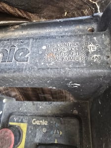 ขายด่วน! รถกระเช้าไฟฟ้า Genie GS-2046 Gen5 (6 เมตร) ขายตามสภาพ ขายด่วน! รถกระเช้าไฟฟ้า Genie GS-2046 Gen5 (6 เมตร) ขายตามสภาพ