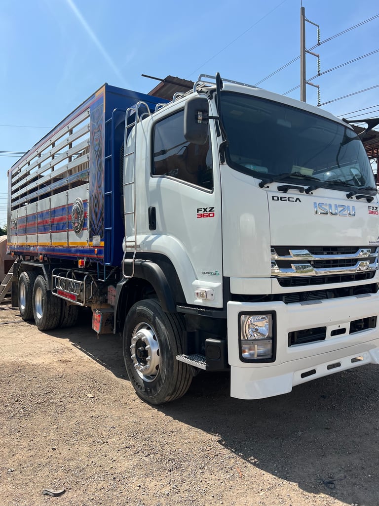 FXZ360 10น็อต ท่อทอง ปี62 กระบะซุ่นชัย ชุดใหญ่ สวยๆ วิ่ง 500,000 แม่เดี่ยว มีระบบลากพ่วง