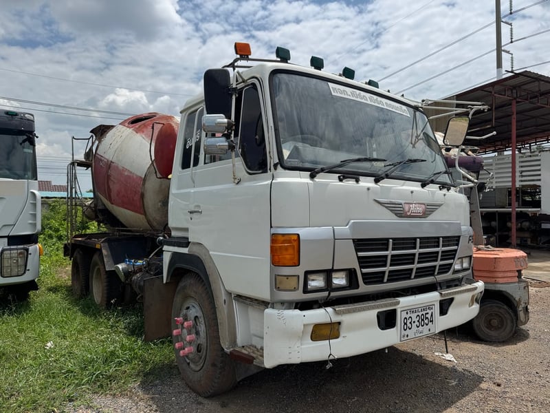 HINO SS 380แรงม้า รถบรรทุก หัวลาก 10ล้อ โม่ผสมปูน ปี2007