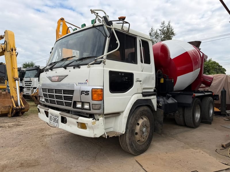HINO GH รถบรรทุก 6ล้อ โม่ผสมปูน ปี1997