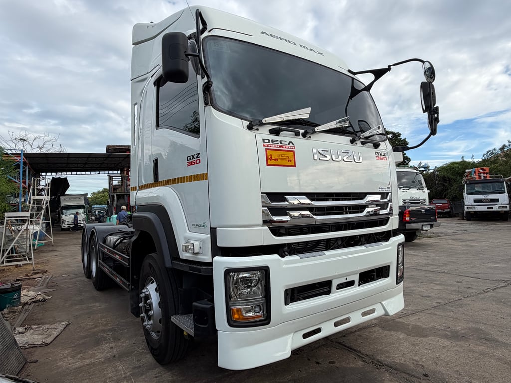 Isuzu GXZ360 ปี67 MT หัวลาก10 ล้อ 2 เพลา วิ่ง90,000