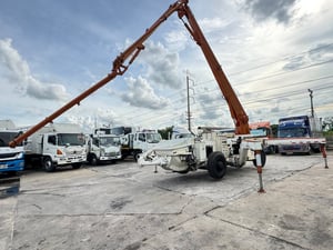 เครนปั้มปูนเดินได้ เครนปั้มปูนเดินได้