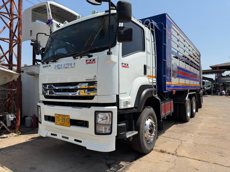 Isuzu fxz360 ปี62 น็อตล้อ10รู แม่-ลูก สวยพร้อมใช้จัดเต็ม