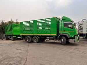 ISUZU FVM 300แรงม้า รถบรรทุก 10ล้อ กระบะคอกสูง ปี2010 ISUZU FVM 300แรงม้า รถบรรทุก 10ล้อ กระบะคอกสูง ปี2010