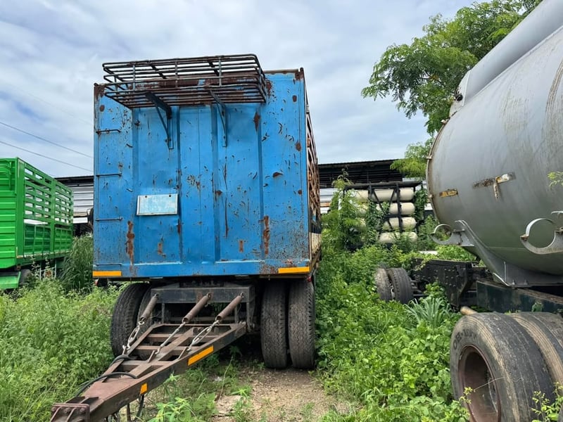 หางสามเพลาไม่ดั้ม ยาวพิเศษ 7 เมตร สามเพลาแท้ จดปี52