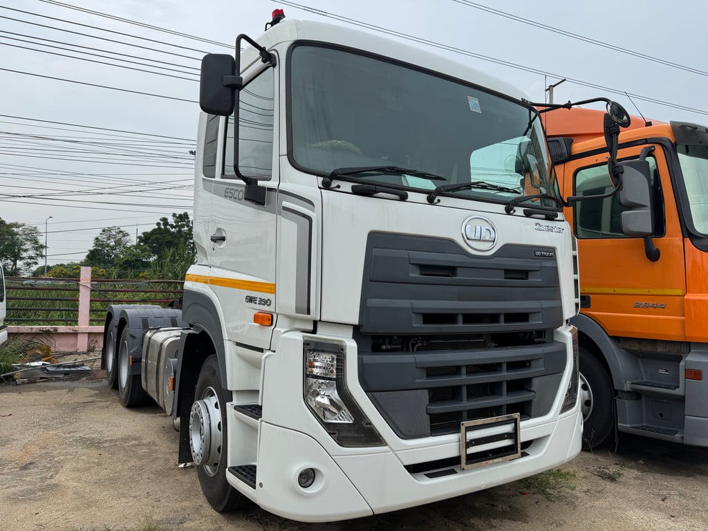 UD Quon GW 390แรงม้า รถบรรทุก หัวลาก 10ล้อ หัวลาก เฉพาะหัว ปี2024
