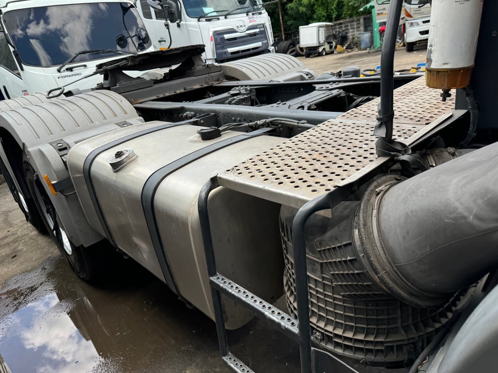 Mercedes-benz Actros 435 hpลองไปขับมาแล้ว อย่างกับรถเก๋ง นิ่มเงียบ แรงดี เกียร์ฉลาด Discเบรกหน้าหลัง วิ่งมา200000