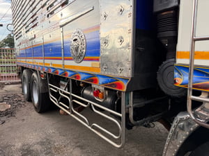 HINO FL 212แรงม้า รถบรรทุก 10ล้อ กระบะคอกสูง ปี2015