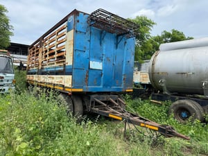 หางสามเพลาไม่ดั้ม ยาวพิเศษ 7 เมตร สามเพลาแท้ จดปี52