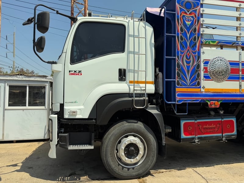 Isuzu fxz360 ปี62 น็อตล้อ10รู แม่-ลูก สวยพร้อมใช้จัดเต็ม