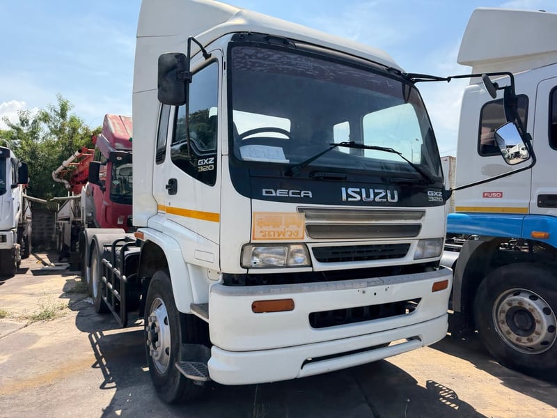 ISUZU GXZ 320แรงม้า รถบรรทุก หัวลาก 10ล้อ หัวลาก เฉพาะหัว ISUZU GXZ 320แรงม้า รถบรรทุก หัวลาก 10ล้อ หัวลาก เฉพาะหัว