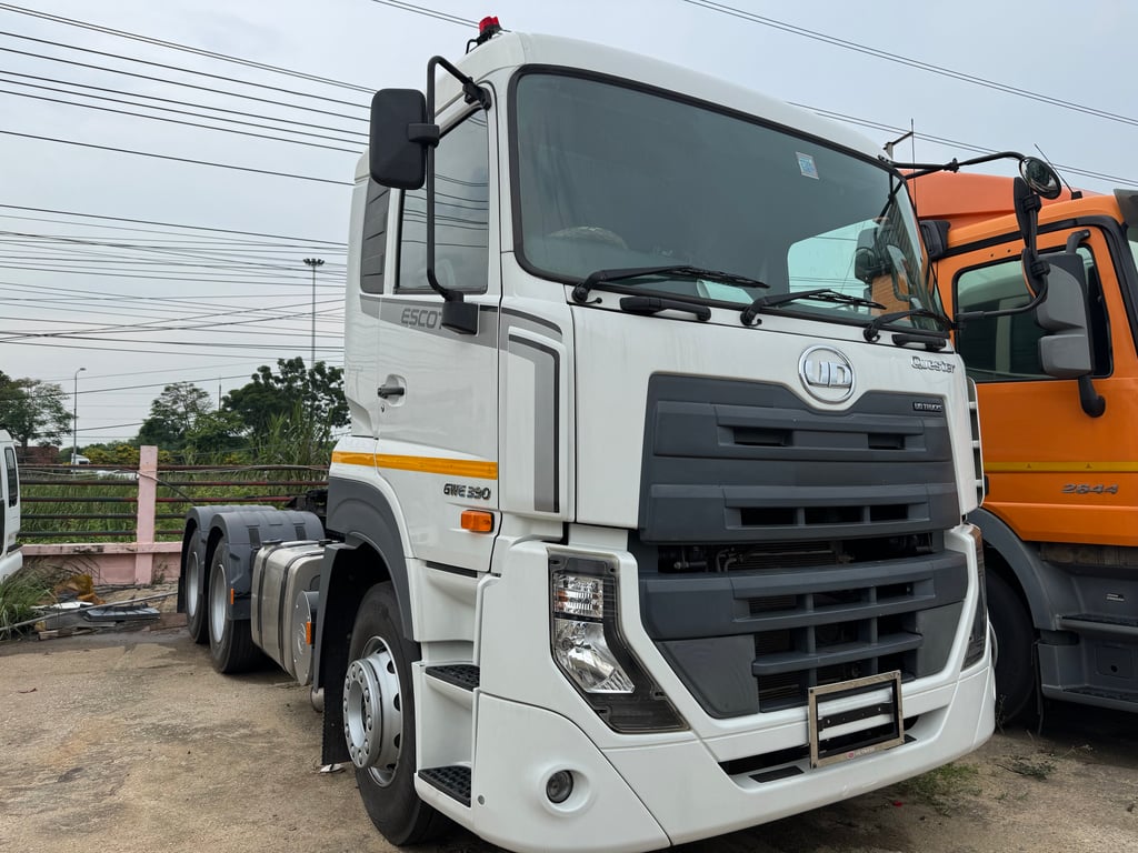 UD Quon GW 390แรงม้า รถบรรทุก หัวลาก 10ล้อ หัวลาก เฉพาะหัว ปี2024