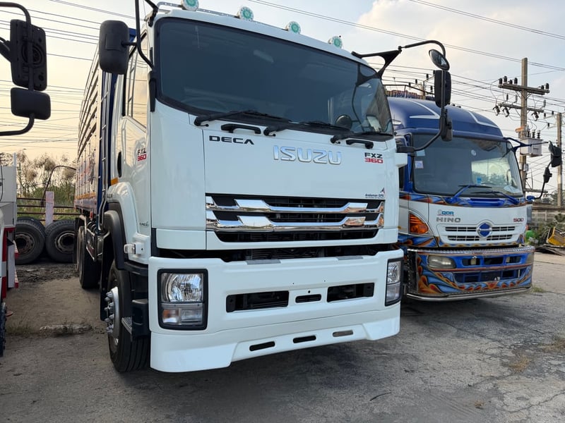 ISUZU FXZ 360แรงม้า รถบรรทุก 10ล้อ ดั้มพ์ ปี2019