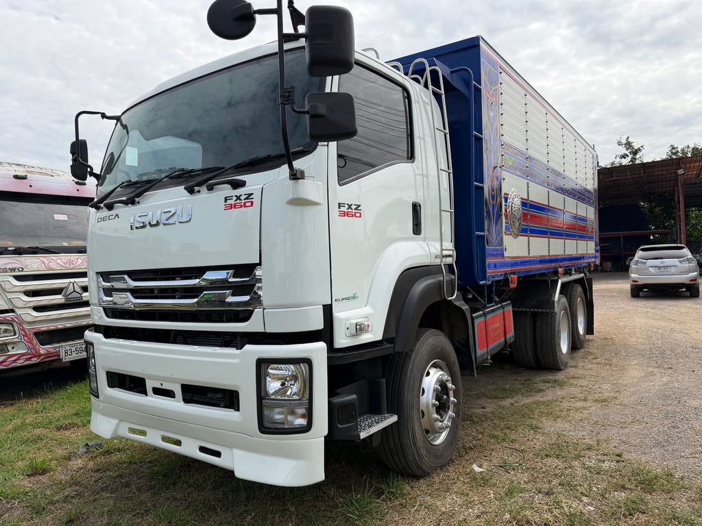 FXZ360 10น็อต ท่อทอง ปี62 กระบะซุ่นชัย ชุดใหญ่ สวยๆ วิ่ง 500,000 แม่เดี่ยว มีระบบลากพ่วง