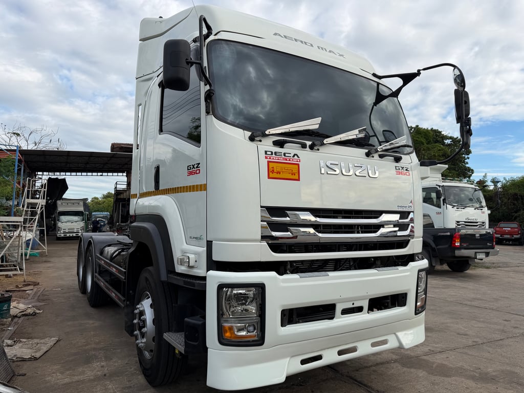 Isuzu GXZ360 ปี67 MT หัวลาก10 ล้อ 2 เพลา วิ่ง90,000