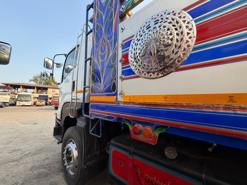 ISUZU FXZ 360แรงม้า รถบรรทุก 10ล้อ ดั้มพ์ ปี2019