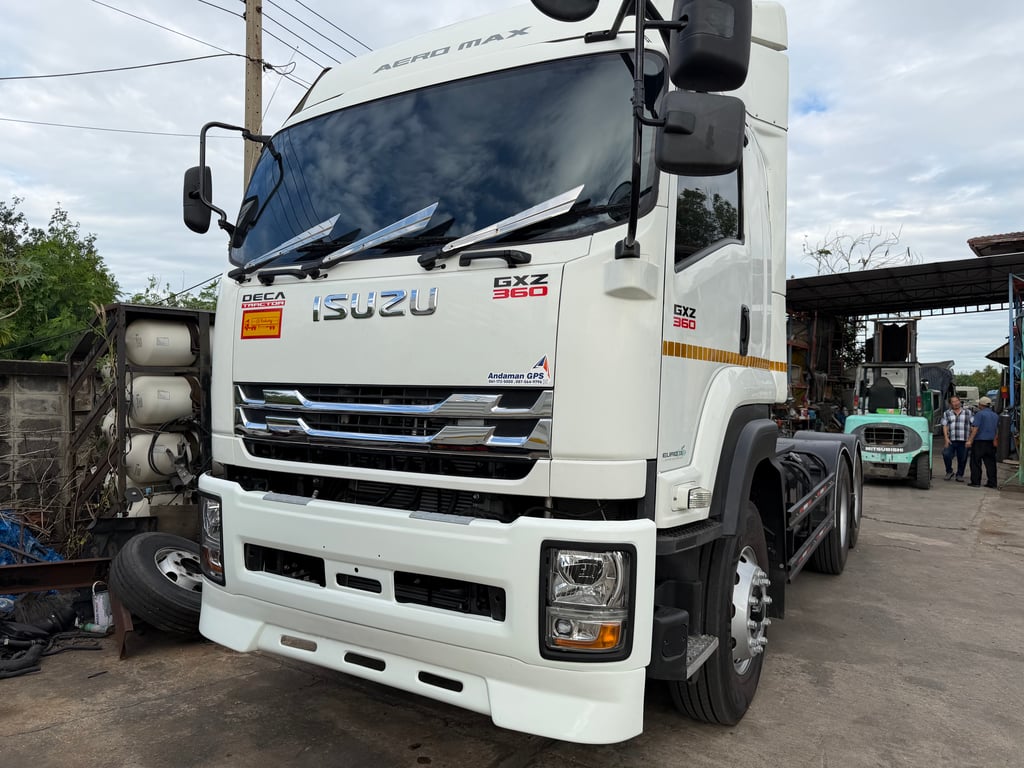 Isuzu GXZ360 ปี67 MT หัวลาก10 ล้อ 2 เพลา วิ่ง90,000