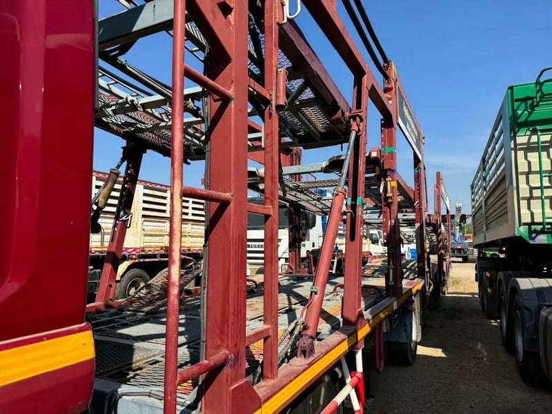 รถตรีเพชรแท้ อะไหล่ศูนย์แท้ทุกชิ้น หางต่อ panus สมบูรณ์ ทุกฟังชั้น บรรทุกได้ทีละ 6-7 คัน