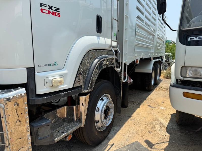 ISUZU FXZ 360cngแรงม้า รถบรรทุก 10ล้อ ดั้มพ์ ปี2014
