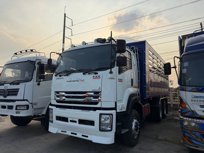 ISUZU FXZ 360แรงม้า รถบรรทุก 10ล้อ ดั้มพ์ ปี2019