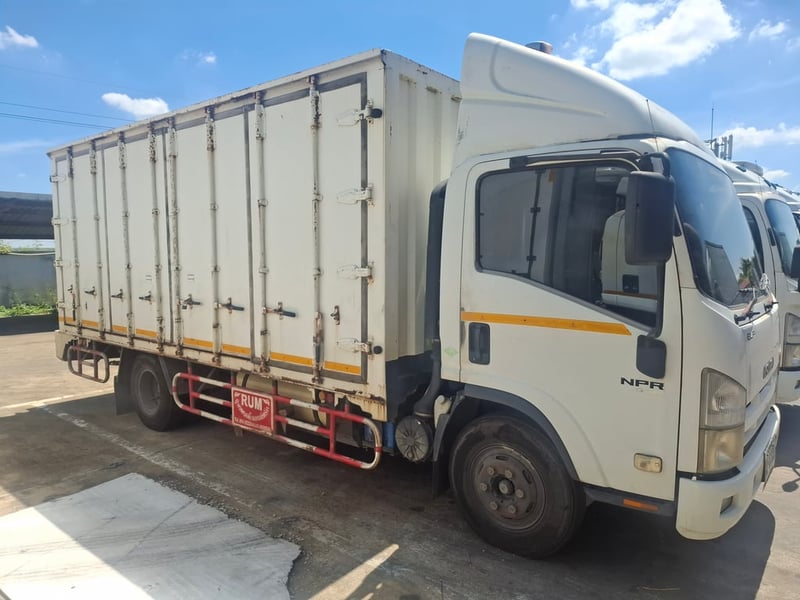 ISUZU NPR 130แรงม้า CNG รถบรรทุก 6ล้อ ตู้แห้ง ปี2012 เลขไมล์น้อยกว่า 800,000 กม. ISUZU NPR 130แรงม้า CNG รถบรรทุก 6ล้อ ตู้แห้ง ปี2012 เลขไมล์น้อยกว่า 800,000 กม.