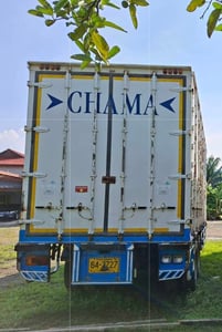 รถบรรทุก10ล้อHINO FL 260 HP ตู้แห้งสภาพสวย