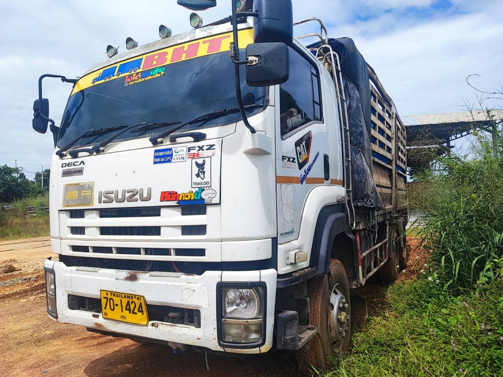 ISUZU FXZ 360แรงม้า รถบรรทุก 10ล้อ กระบะคอกสูง ISUZU FXZ 360แรงม้า รถบรรทุก 10ล้อ กระบะคอกสูง