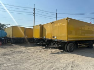 ลูกพวงตู้แห้งยาว7.68พร้อมลิฟต์ท้าย